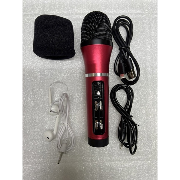 Mic C25 live stream thu âm cao cấp đa năng giả giọng có bluetooth  đầy đủ phụ kiện tai phone