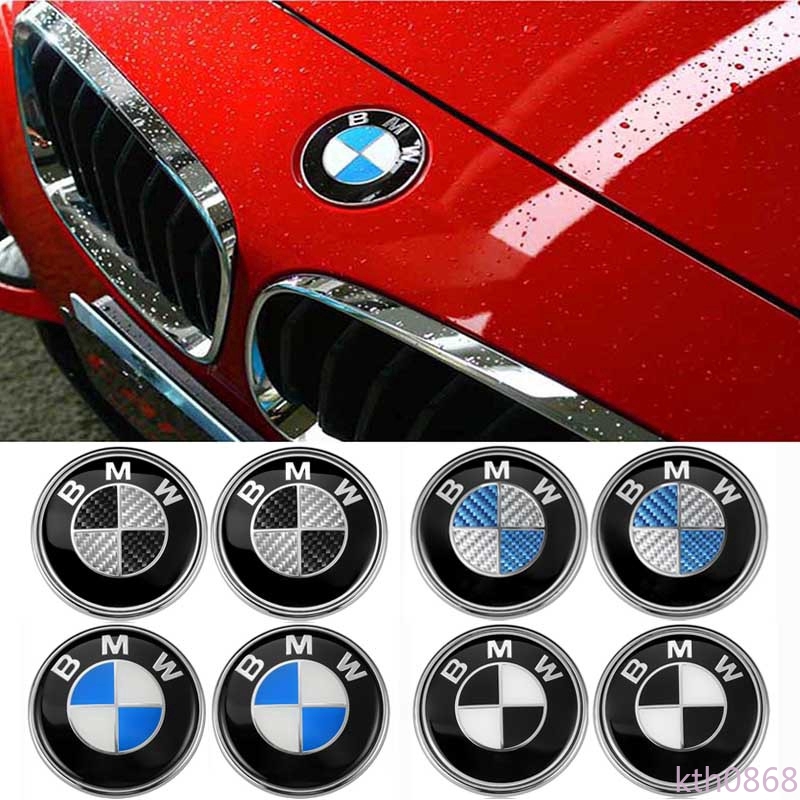 Miếng Dán Logo Kim Loại 82mm Cho Xe Bmw 1series 5series 7series X1