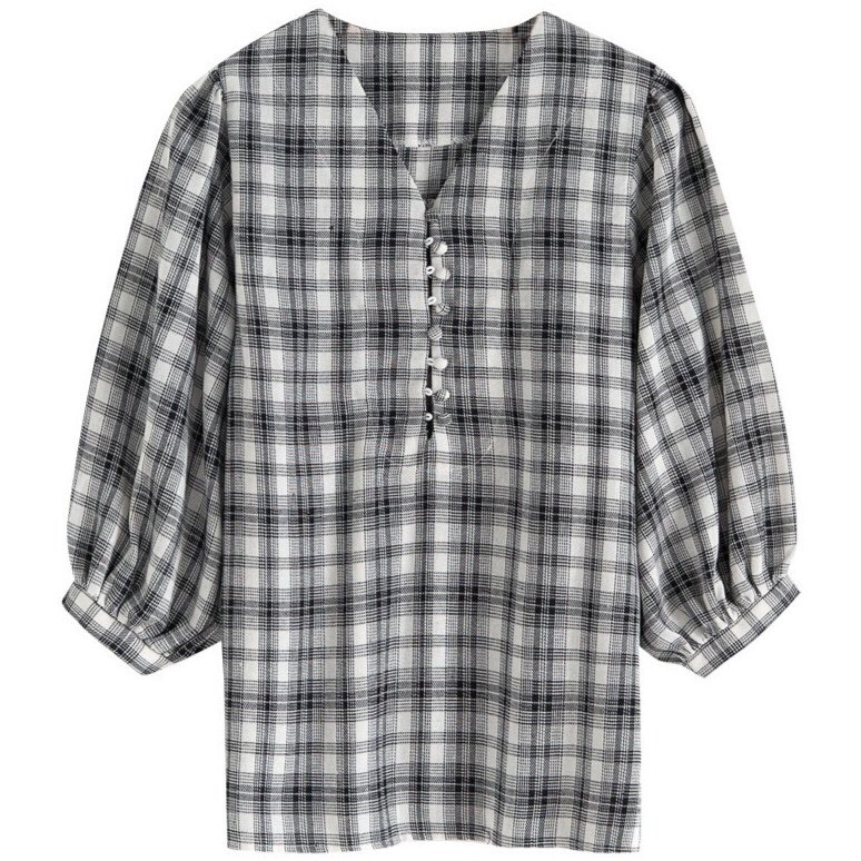 Áo kẻ caro nhẹ nhàng Ale14