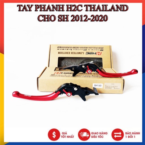 TAY THẮNG H2C CHÍNH HÃNG LẮP SH 2012-2021, SH150I/300I(MADE IN THAILAND)