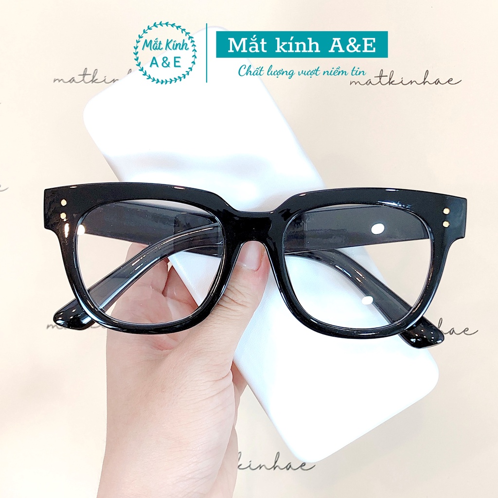 Mắt kính cận Wild Wild  mắt vuông gọng kính nhựa kiểu dáng trẻ trụng năng động A&amp;Eeyewear