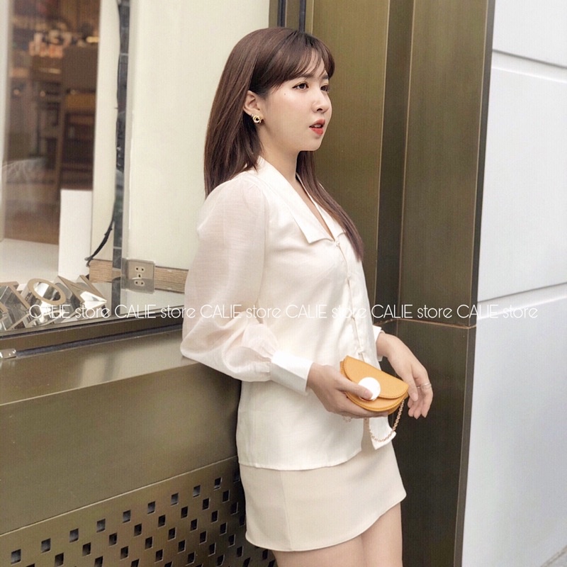 SƠ MI HOẠ TIẾT HOA CALIE STORE