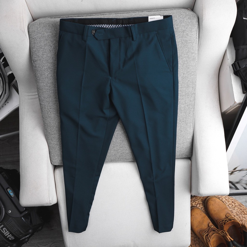 [ 6 Màu] Quần Tây Nam Hàn Quốc Dáng Ôm Công Sở - Quần Âu Nam Trơn Đẹp Chống Nhăn Chống Xù Co giãn- QA04-Gusta | BigBuy360 - bigbuy360.vn