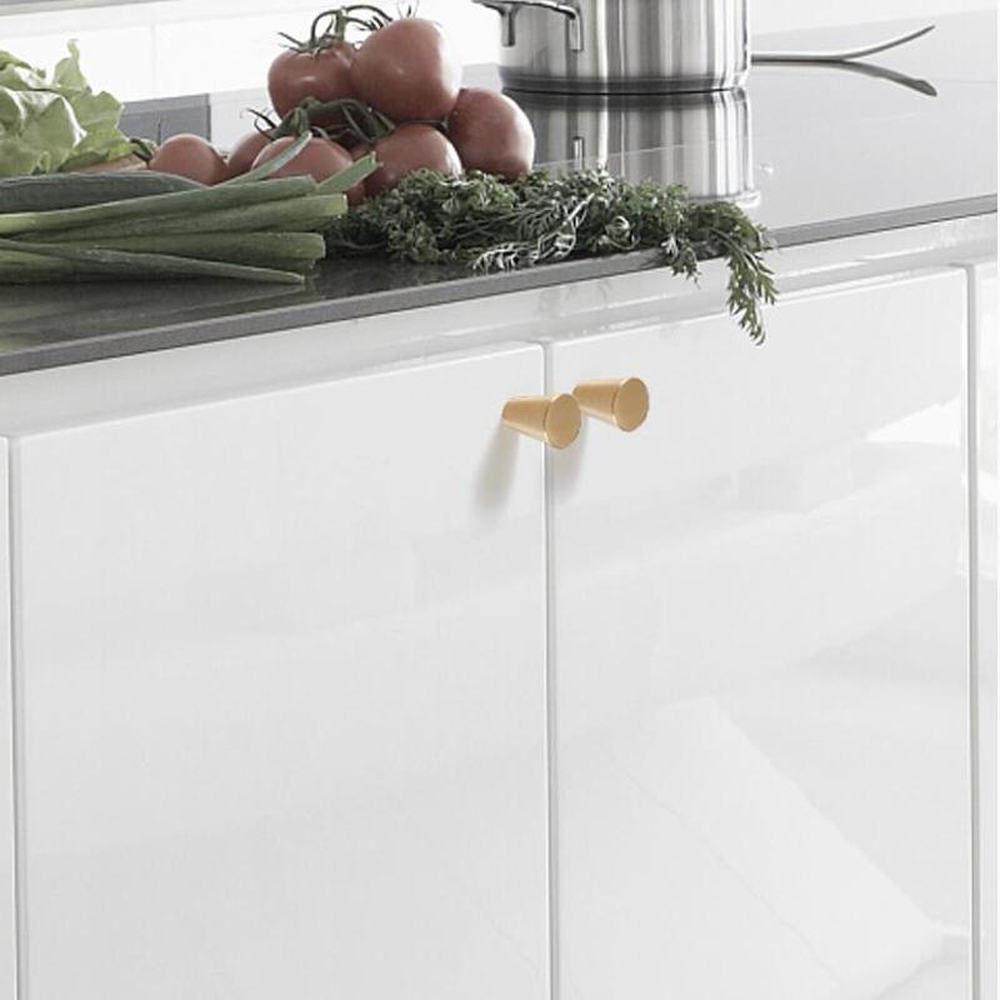 Phụ kiện tay nắm hình nón cho cửa tủ thiết kế phong cách Châu Âu