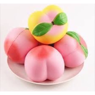 Squishy trái đào thơm mát