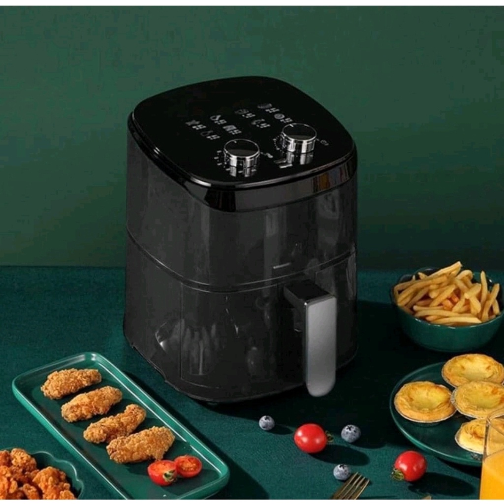 [ Bảo hành 6 tháng ] CAMEL 8L _ Nồi chiên không dầu cơ 1500W , Thiết Kế Mới 2022.