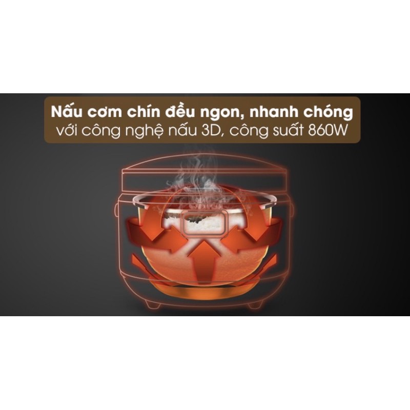 Nồi cơm điện tử Sunhouse mama 1.8 lít SHD8903