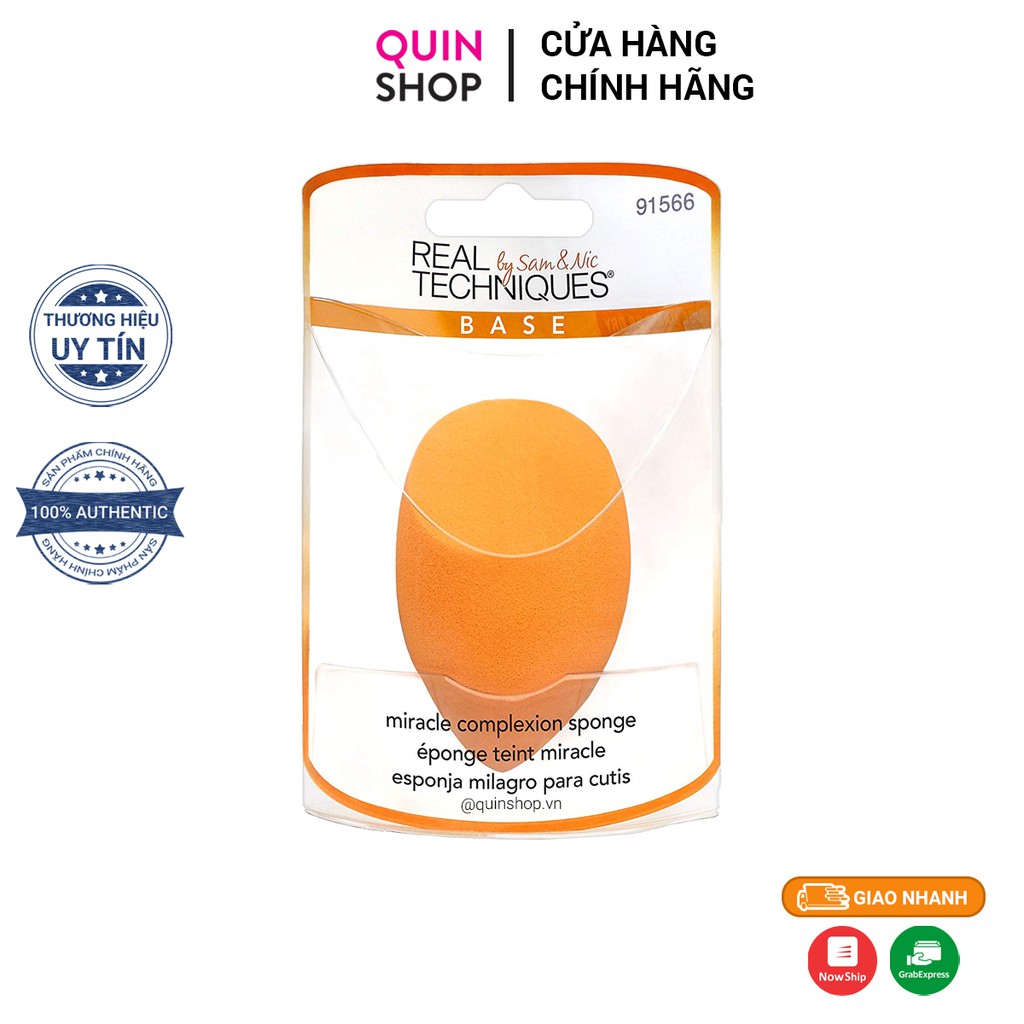 Mút Trang Điểm Real Techniques Miracle Complexion Sponge