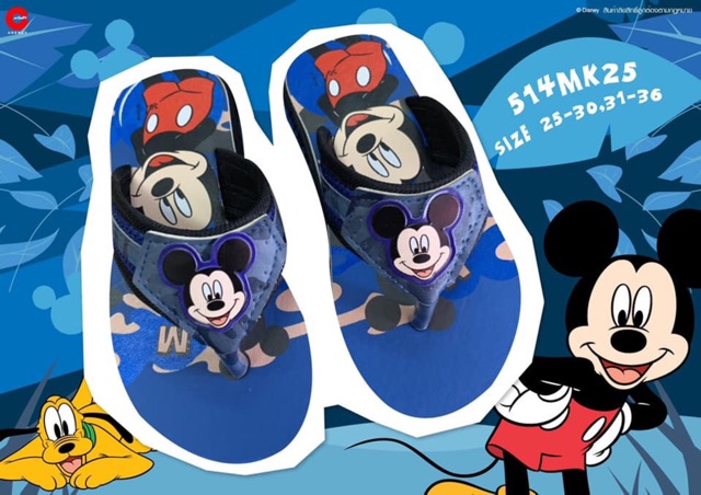 Dép xốp thái Mickey cho bé trai