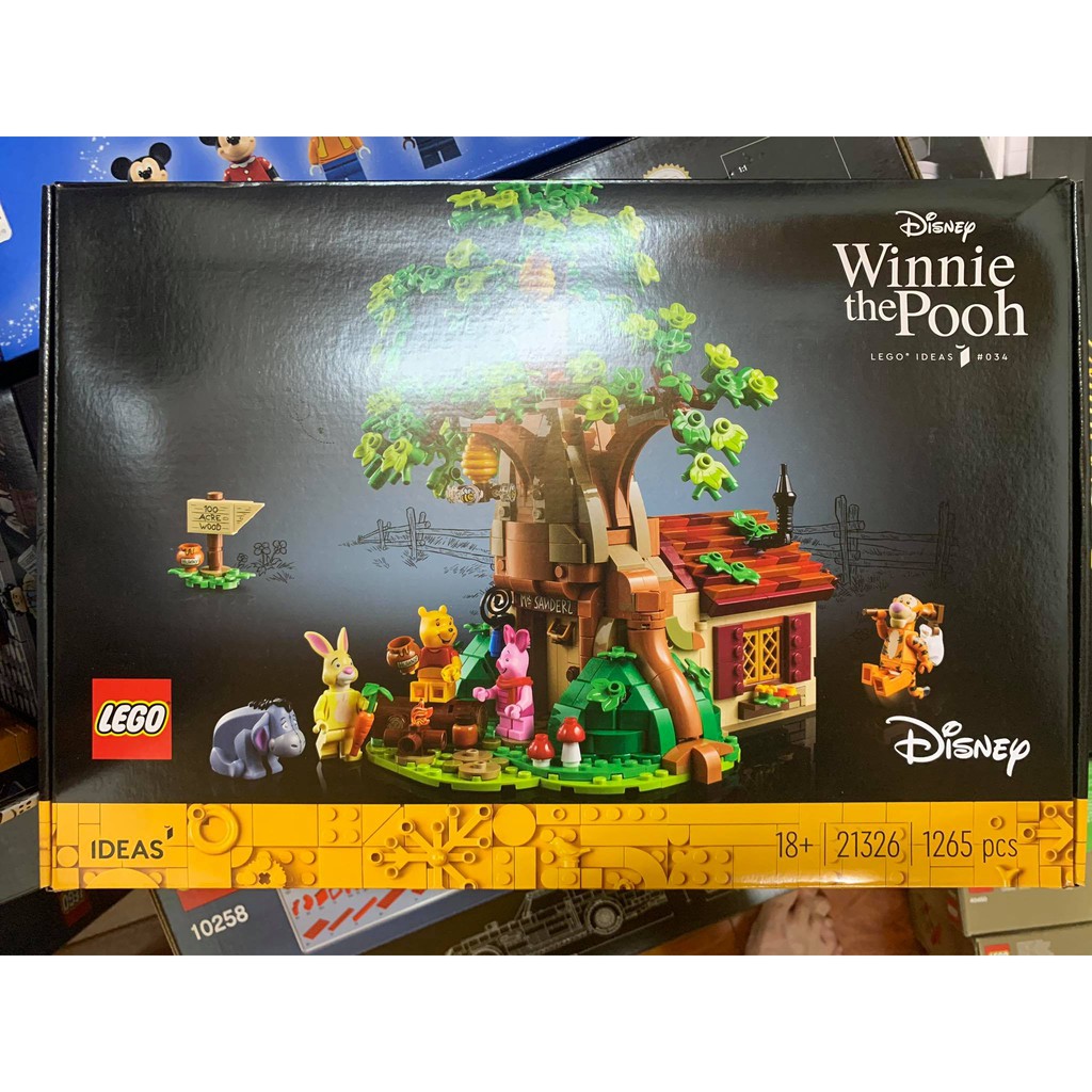Lego 21326 Ideas Winnie the Pooh - Ngôi Nhà của Gấu Pooh ( Hàng có sẵn )