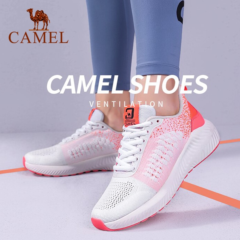 Giày Thể Thao Nữ Camel Thiết Kế Thoáng Mát Năng Động