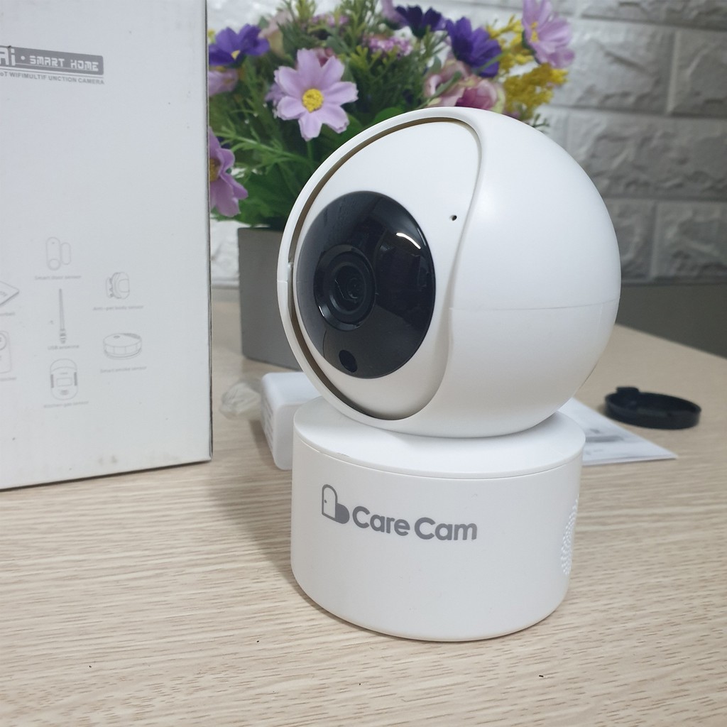 Camera wifi 360 độ Care Cam YH200 2.0 Mpx full HD1080 chuẩn nén H265+ đàm thoại 2 chiều, kết nối Smart Home | BigBuy360 - bigbuy360.vn