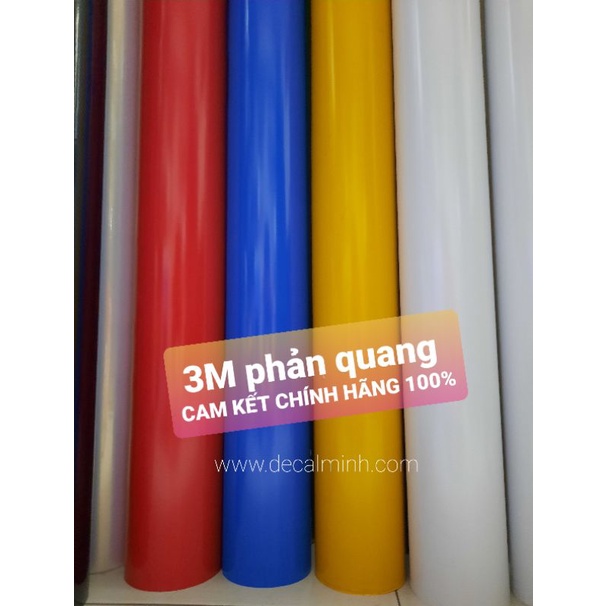 [Khổ 60cm] Decal phản quang 3M dán xe, dán ô tô cao cấp