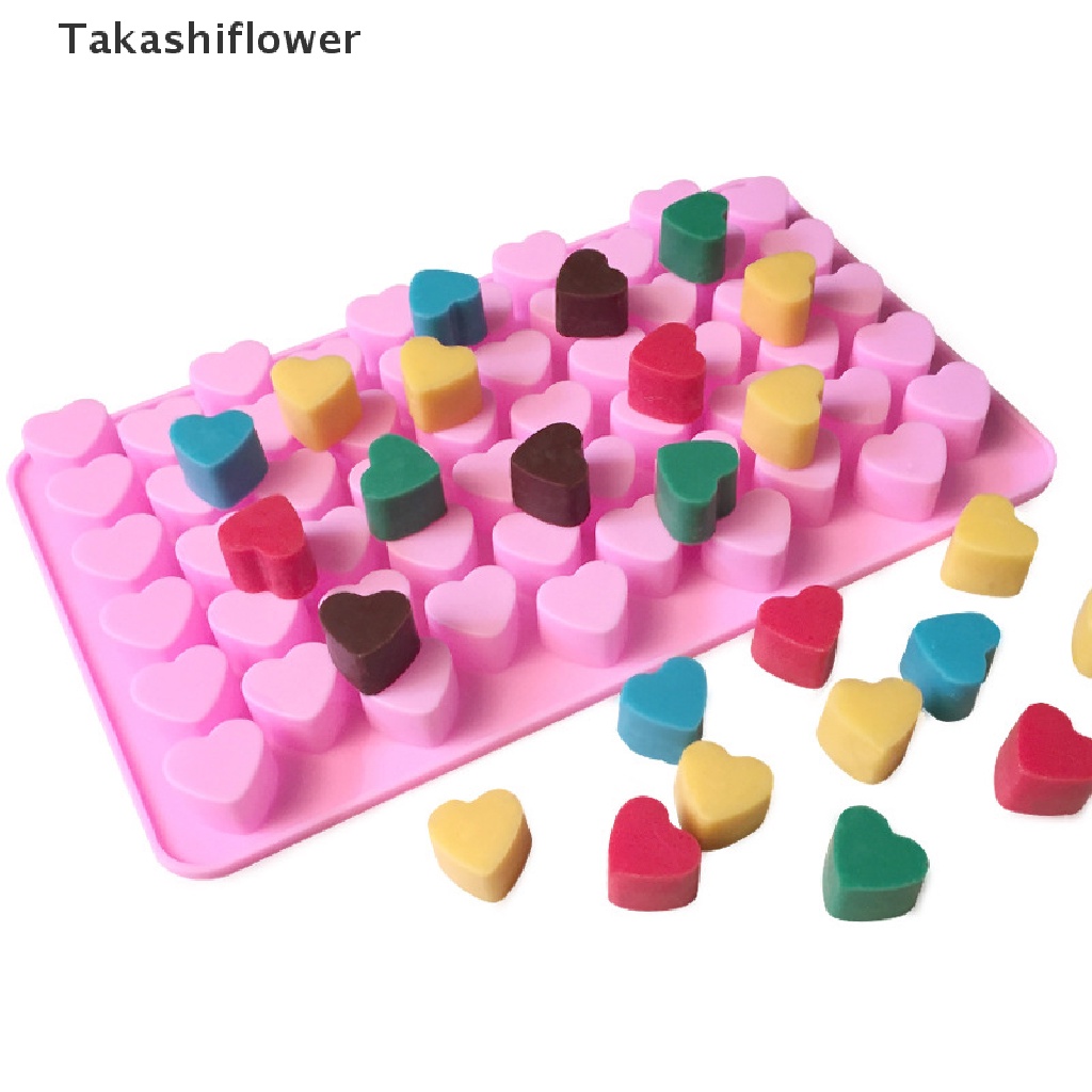 Khuôn silicone Tạo Hình Trái Tim 3D Trang Trí Bánh