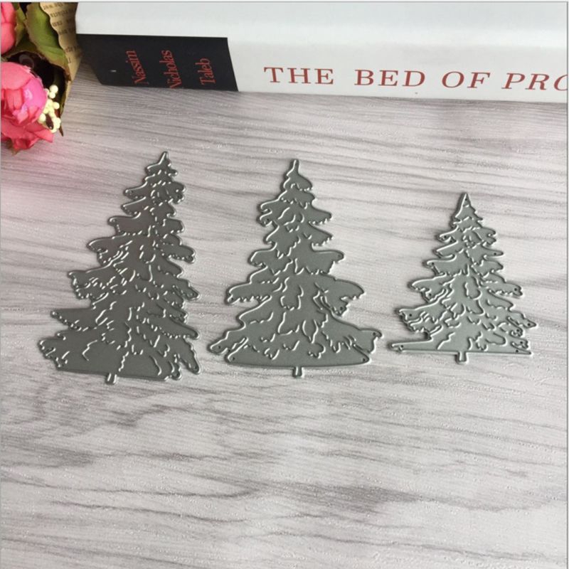 ❀COLO al Cutting Dies Stencil DIY Christmas Tree Snowflake Deer Album Stamp Paper Card