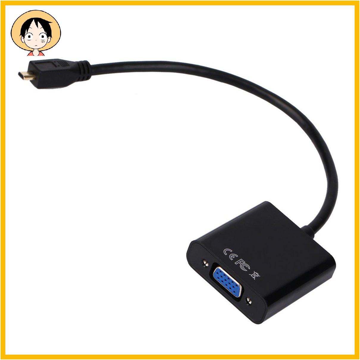 Dây Cáp Chuyển Đổi Video 1080p Micro Hdmi-Compatible Sang Vga | BigBuy360 - bigbuy360.vn
