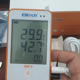 Nhiệt ẩm kế tự ghi Elitech GSP-6 (Ghi 16000 điểm)