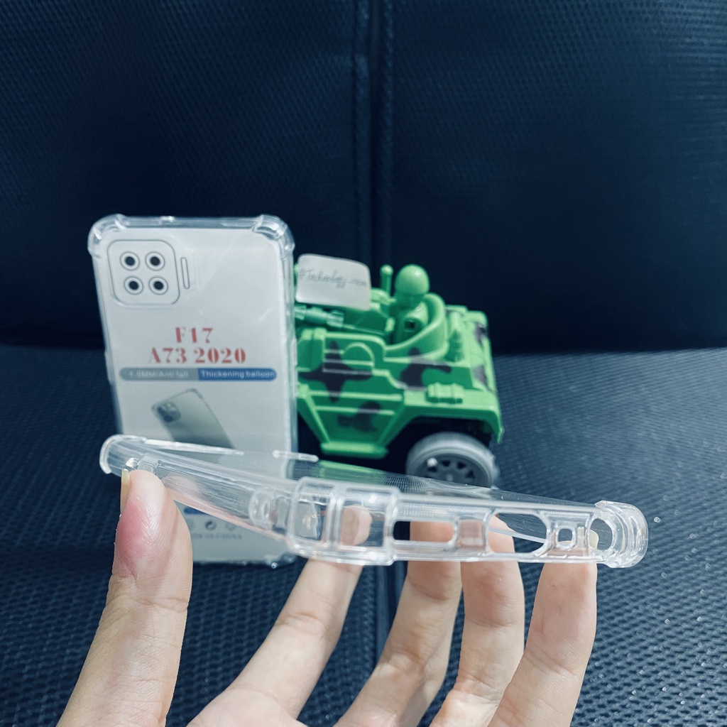 Ốp lưng chống sốc OPPO A73 2020 dẻo trong suốt cao cấp bo 4 góc chống va đập