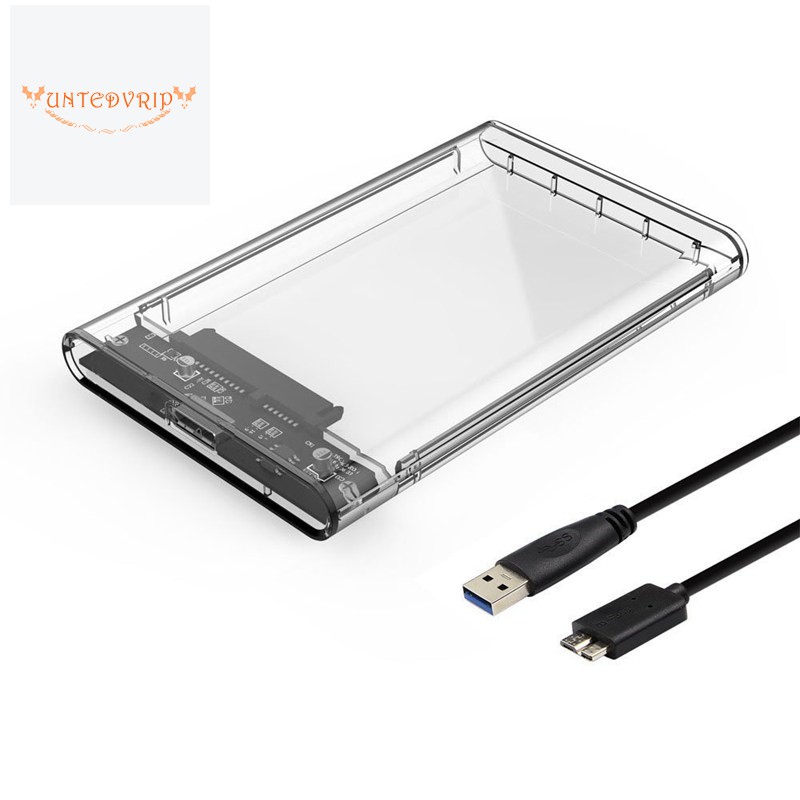 Vỏ ổ đĩa cứng SATA 2.5 SSD / HDD USB 3.0 kèm cáp kết nối tiện dụng