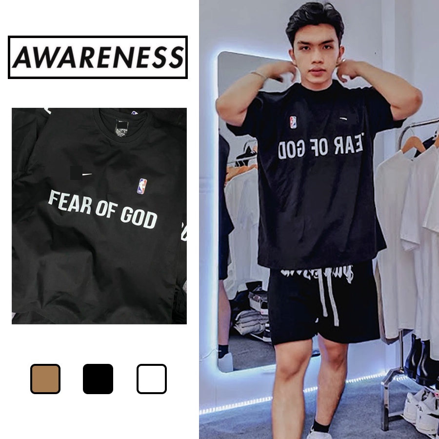 Áo thun FOG x NBA - Tee Unisex Premium Vải Mát - awareness