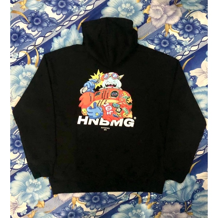 Áo Hoodie HNBMG 6TH ANNIVERSARY HOODIE "104" BLACK