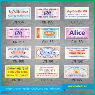 COMBO IN 1000 TEM VỠ BẢO HÀNH 1x2cm - LẤY NGAY