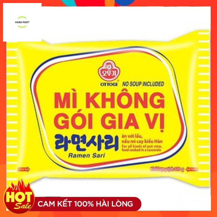 Mì không gia vị Hàn Quốc Ottogi 110gr