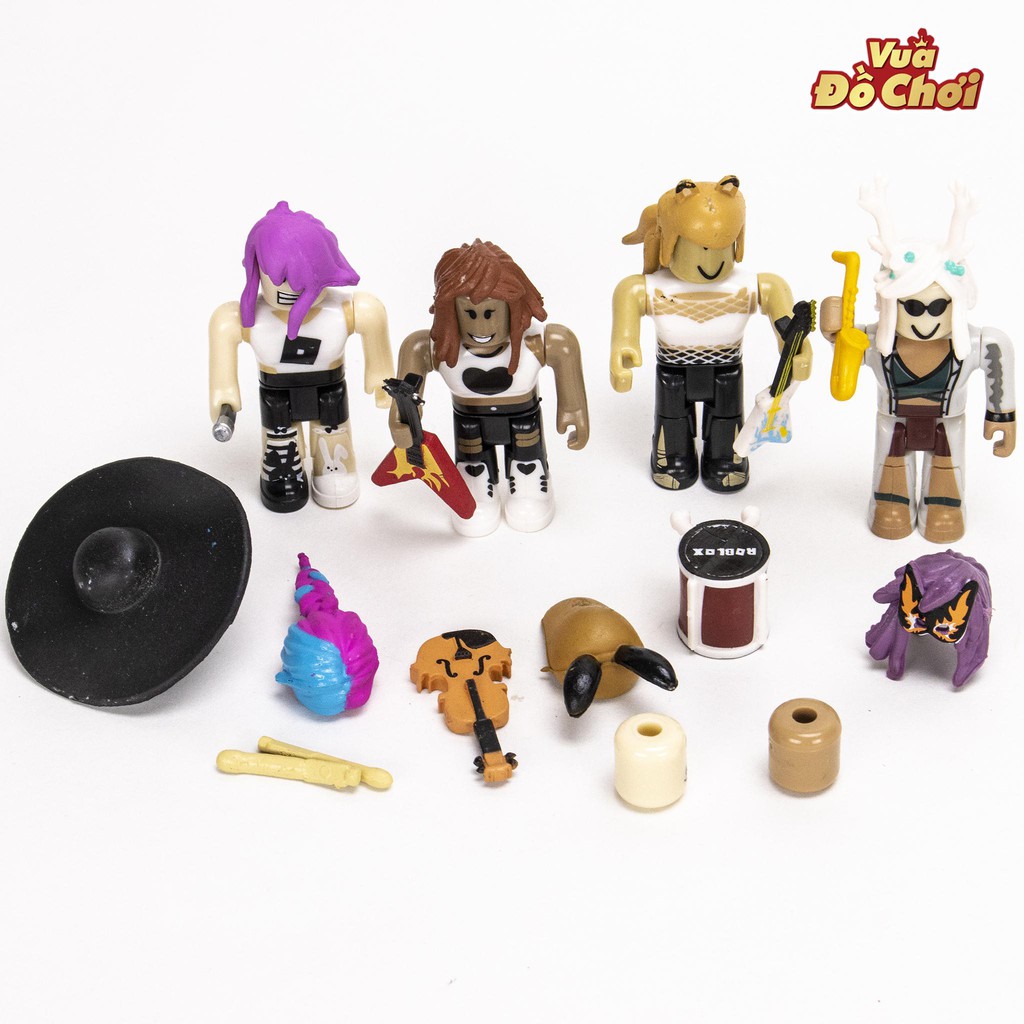Bộ 4 Nhân Vật ROBLOX và Phụ Kiện Đi Kèm