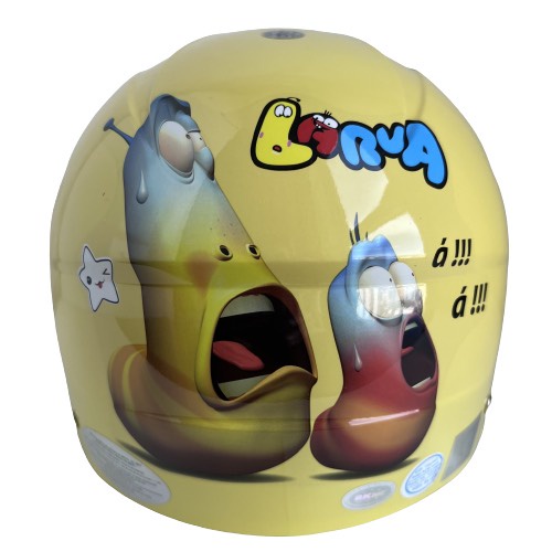 Mũ bảo hiểm trẻ em có kính BKtec - BK14 Larva - Dành cho bé từ 5 đến 10 tuổi, bé nặng dưới 30kg - Vòng đầu từ 52-54cm