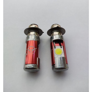 1 ĐÔI ĐÈN PHA LED CHÂN M5  CHO  XE ĐỜI CŨ : DREAM,WAVE