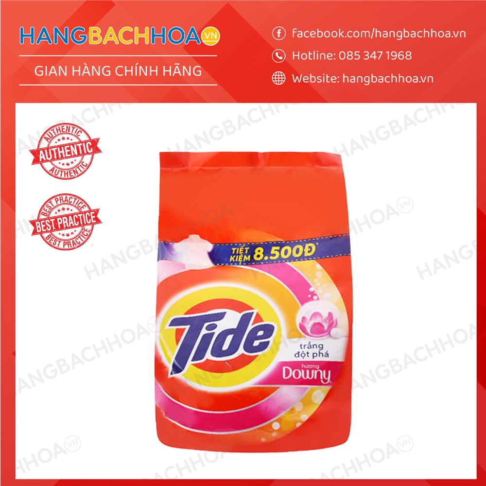 Bột giặt Tide Hương Downy túi 2.5kg