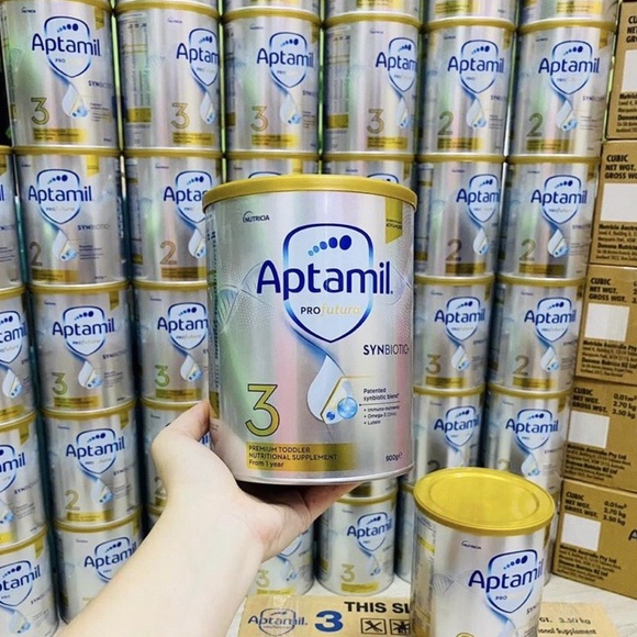 Sữa Aptamil Profutura Synbiotic+ Úc số 1, 2, 3 cho bé từ 0-36 tháng mẫu mới nhất 900gr [BAY AIR - CHÍNH HÃNG]