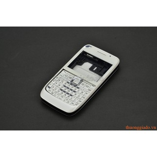 Vỏ nokia e63 trắng sữa (full bộ