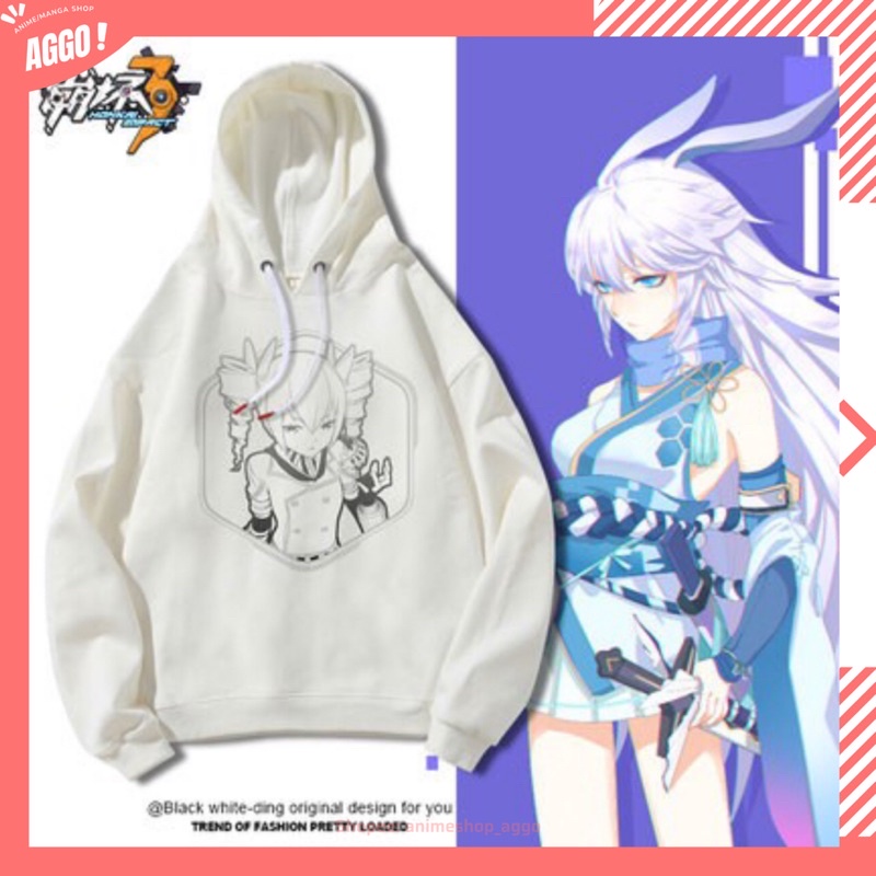 Áo Hoodie Nam Nữ Honkai Impact 3 Yae Sakura