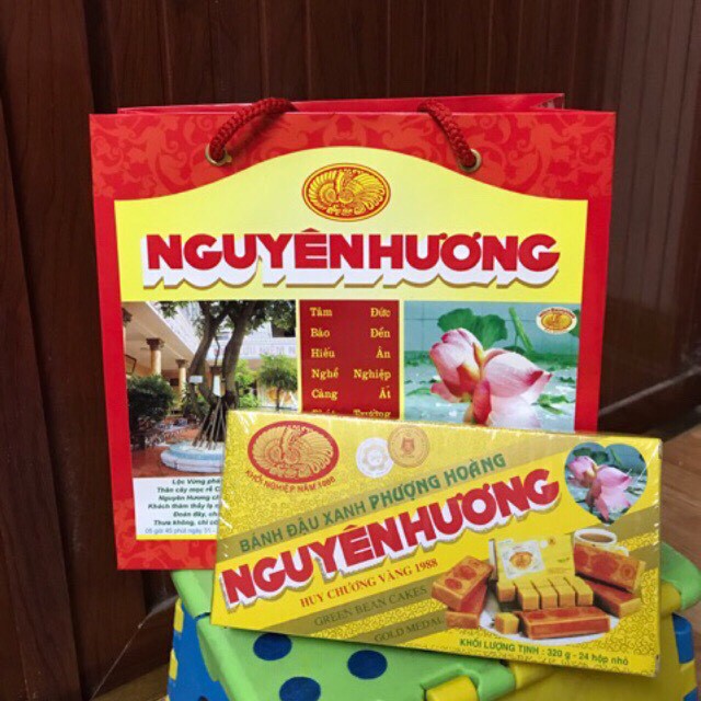 Bánh đậu xanh Nguyên Hương đặc sản Hải Dương
