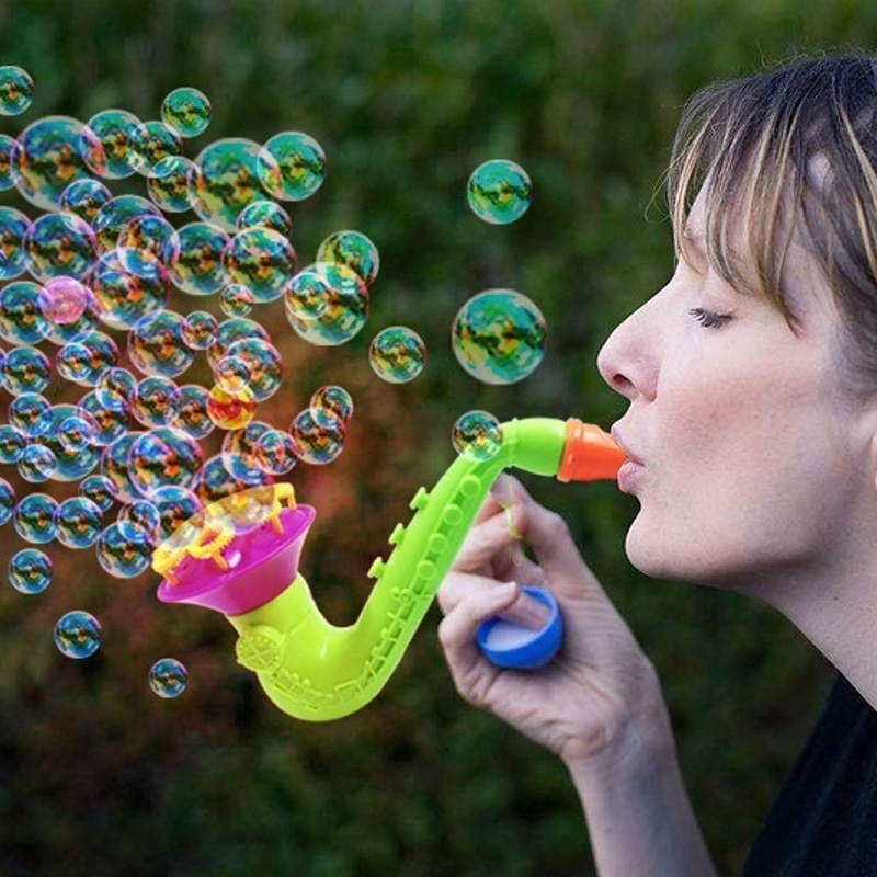 Đồ chơi thổi bong bóng xà phòng hình súng nước sáng tạo dành cho trẻ em