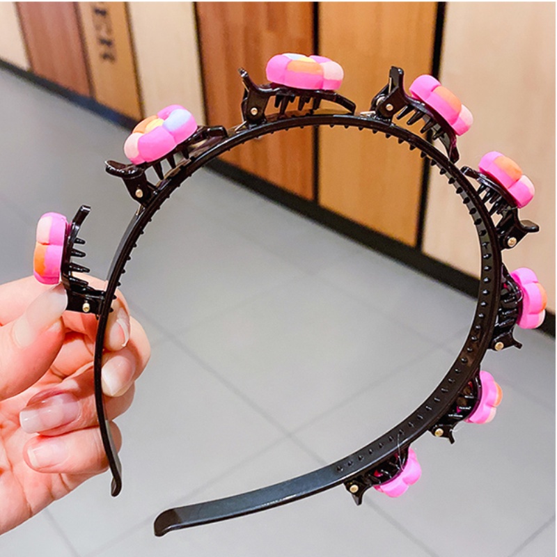 Băng Đô Cài Tóc Đính Hoa Cúc Nhỏ Dễ Thương Phong Cách Hàn Quốc Cho Nữ