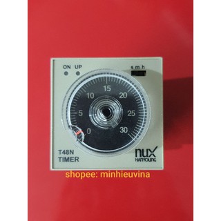 Timer T48N-A HANYONG ( Rơ le thời gian T48N)