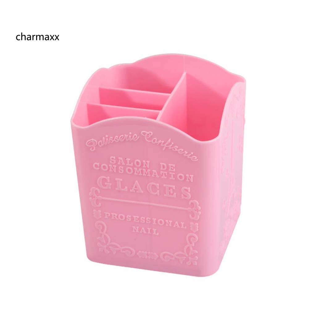 Cx Giá Đỡ Cọ Trang Điểm Bốn Ngăn Tinh Tế Cho Nữ