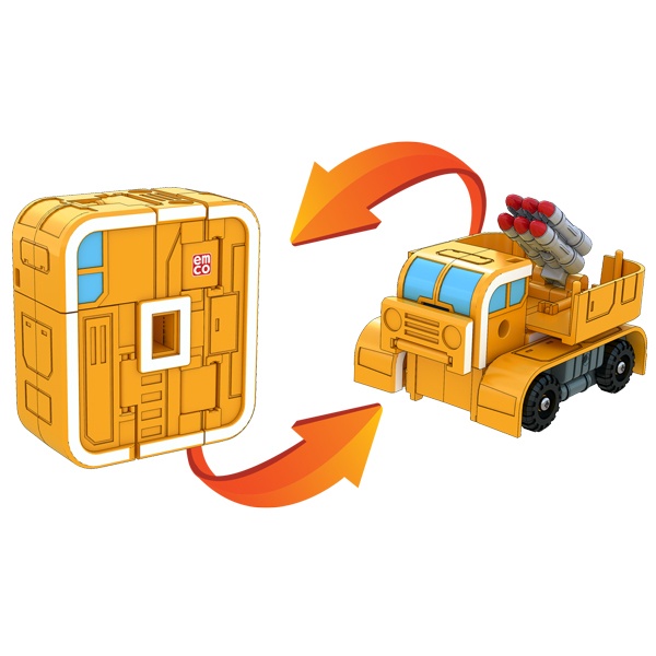 Đồ chơi lắp ráp số EMCO biến hình robot TINITOY – LUB184 – LUFFYBABY – Kích thích bé tư duy, sáng tạo