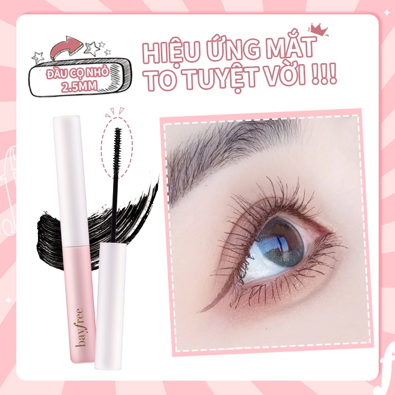 Bayfree Mascara làm cong mi tự nhiên tạo kiểu lâu trôi mà không lem Mascara hoa mặt trời hàn quốc