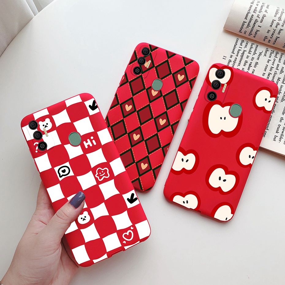 Ốp Điện Thoại TPU Silicon Mềm Họa Tiết Thời Trang Cho Tecno Spark 7T Spark 7 Tecno Spark7T Spark7