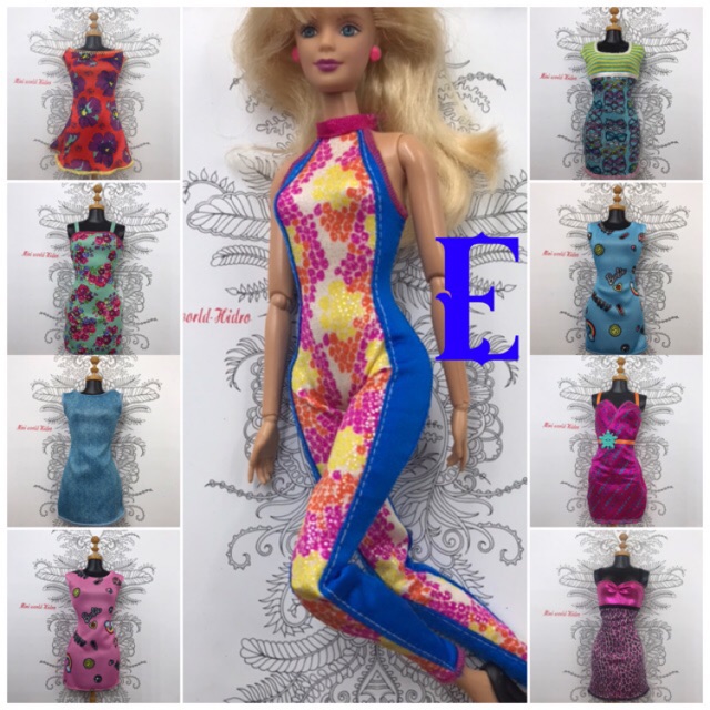 Váy búp bê Barbie chính hãng. Mã váy Barbie E