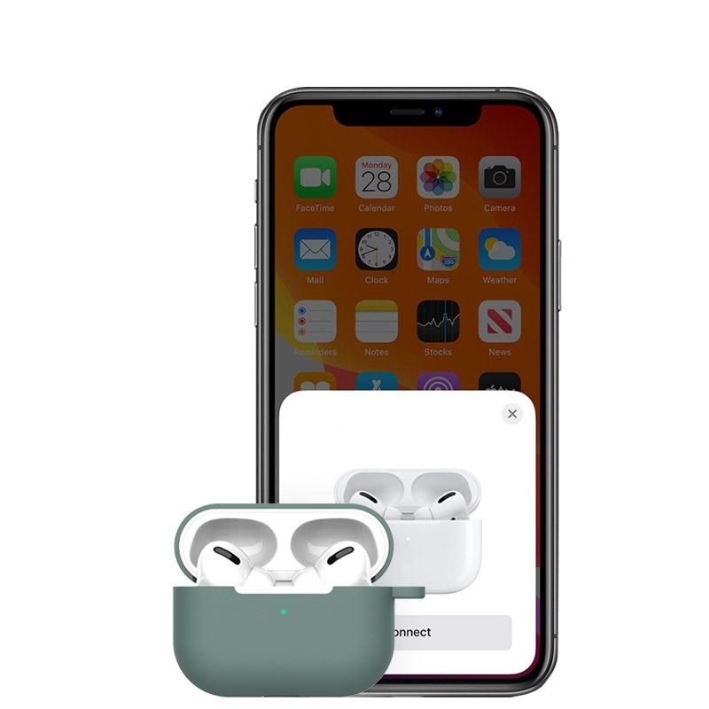 Vỏ Bọc Tai Nghe (Airpods Pro) Case Silicon dẻo nhiều màu - Minh An Saigon