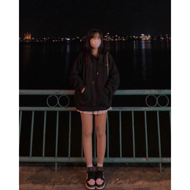 Áo Hoodie Bomber Unisex Nỉ Bông Cao Cấp Phong Cách Ulzzang | BigBuy360 - bigbuy360.vn