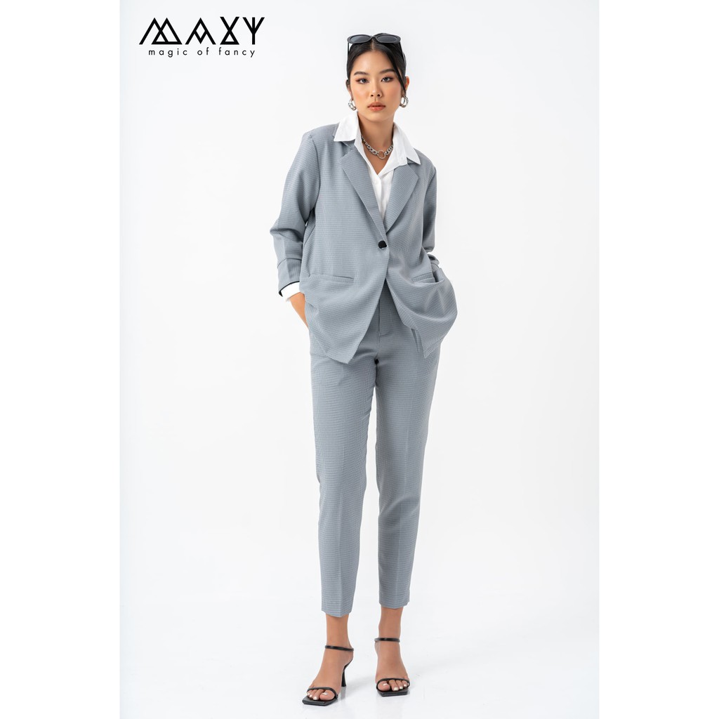 ÁO - CHECK BLAZER - Áo blazer kiểu Hàn