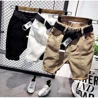 Quần kaki lửng gân giữa