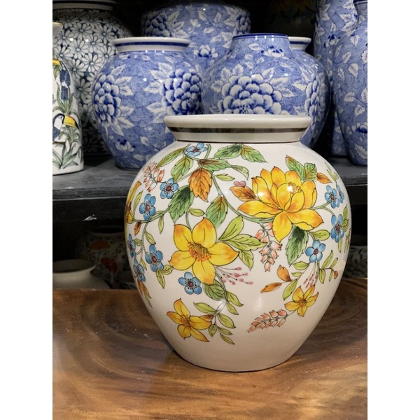VÒ TRÒN VẼ TAY MEN LAM H22x12CM