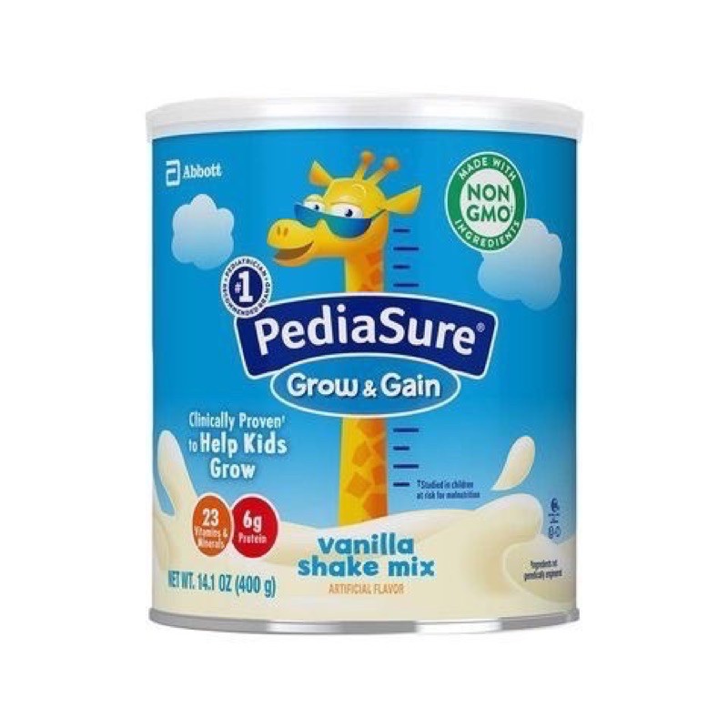 Sữa Pediasure bột Grow & Gain Vị Vani 400g xuất xứ Mỹ