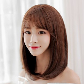 [tặng lưới]TÓC GIẢ NGUYÊN ĐẦU DÁNG LỬNG [KÈM ẢNH THẬT]